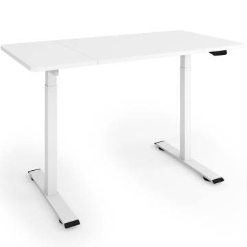 ESMART Höhenverstellbarer Schreibtisch ETA Series 120 x 60 cm Weiß