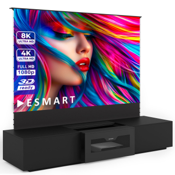 ESMART Expert FSX-ALR CBSP Tension Bildschirm + FSXL Lowboard