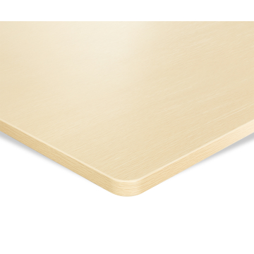 ESMART TPL-168O Schreibtischplatte 160 x 80 cm, MDF, Eiche hell Dekor