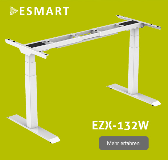 Elektrisch höhenverstellbare Schreibtischgestelle